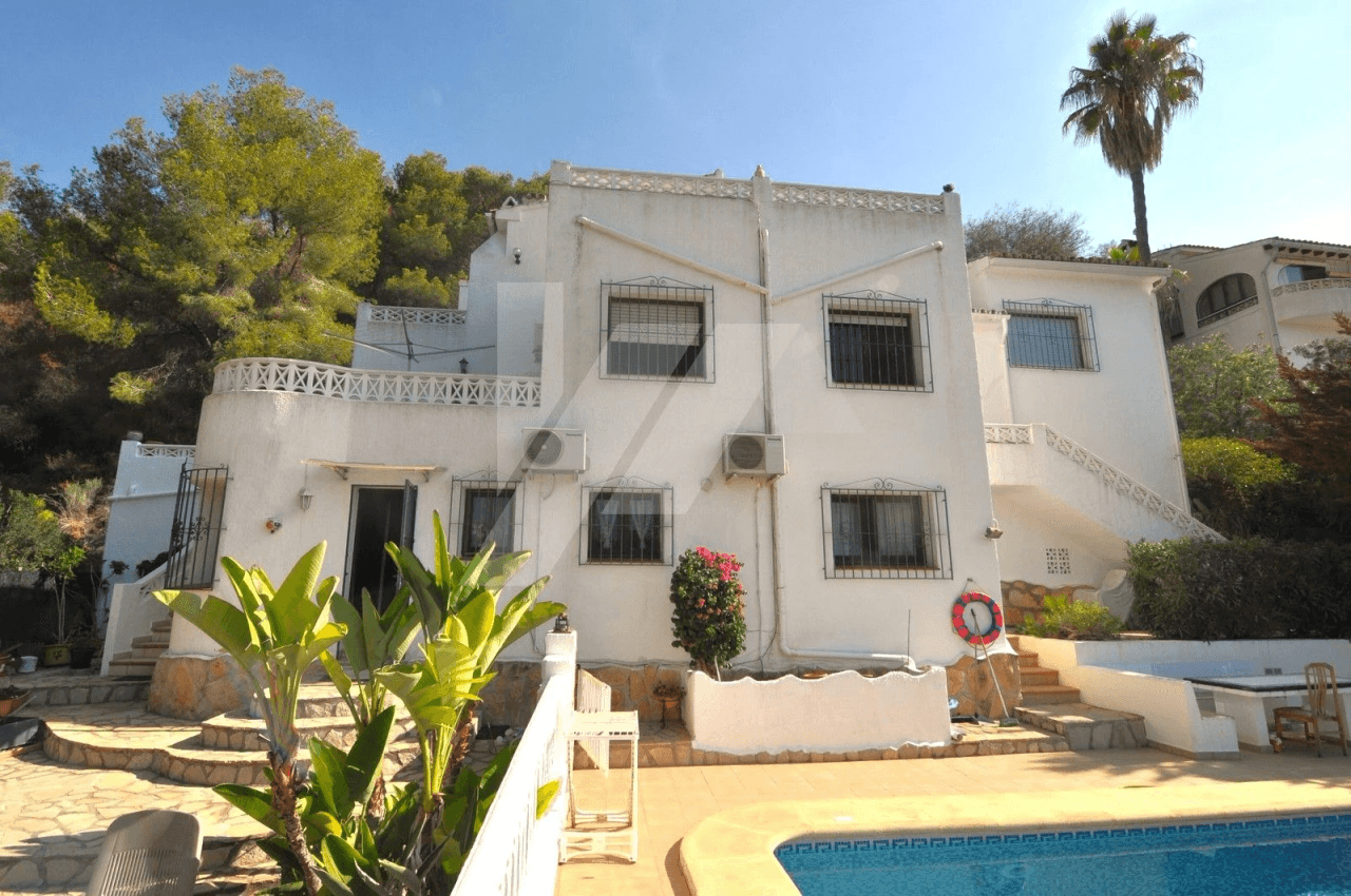 Villa en venta en Moraira, Costa Blanca.